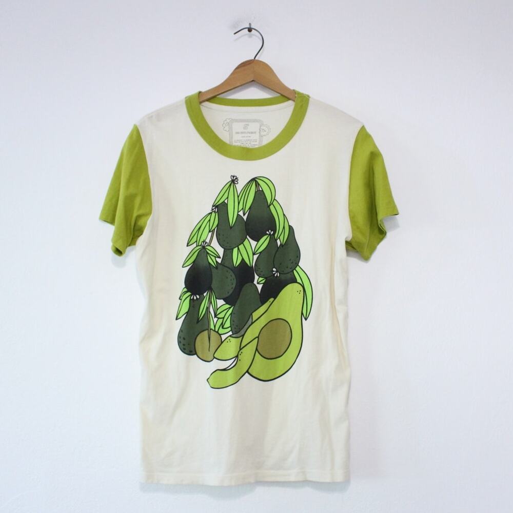 Big Bud Press Avocado T Shirt Size Small